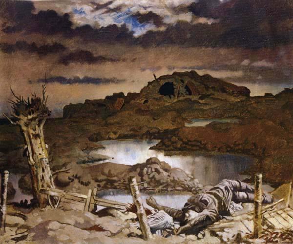 Sir William Orpen Zonnebeke China oil painting art